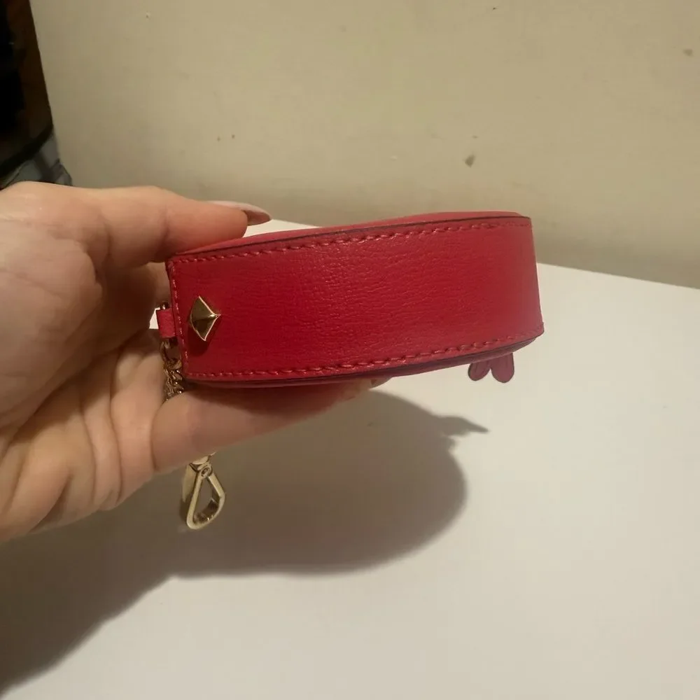 Jimmy Choo Round Keychain and Coin Purse